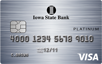 Platinum Edition VISA card