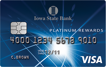 Rewards Platinum VISA card