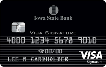 VISA Signature card
